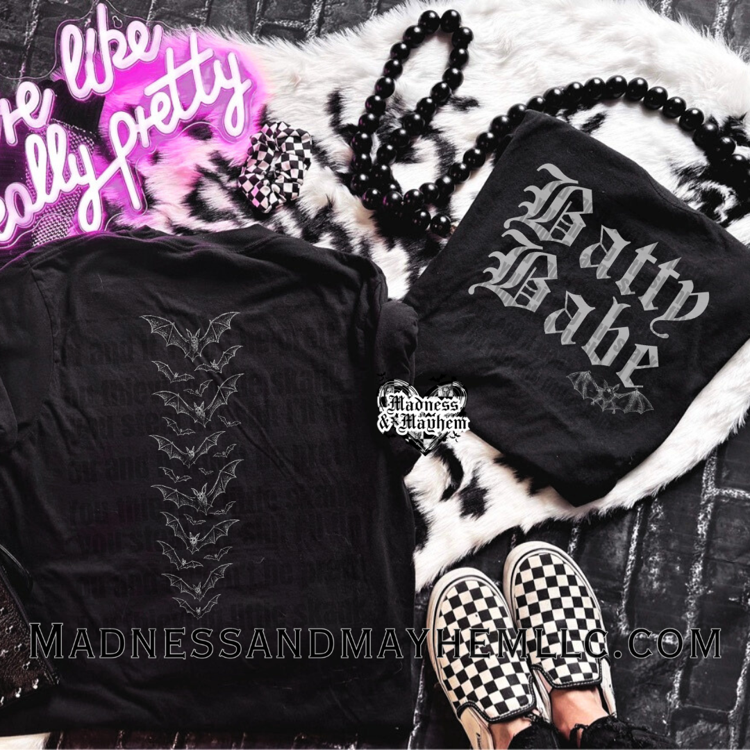 Batty babe FRONT/BACK Shirt