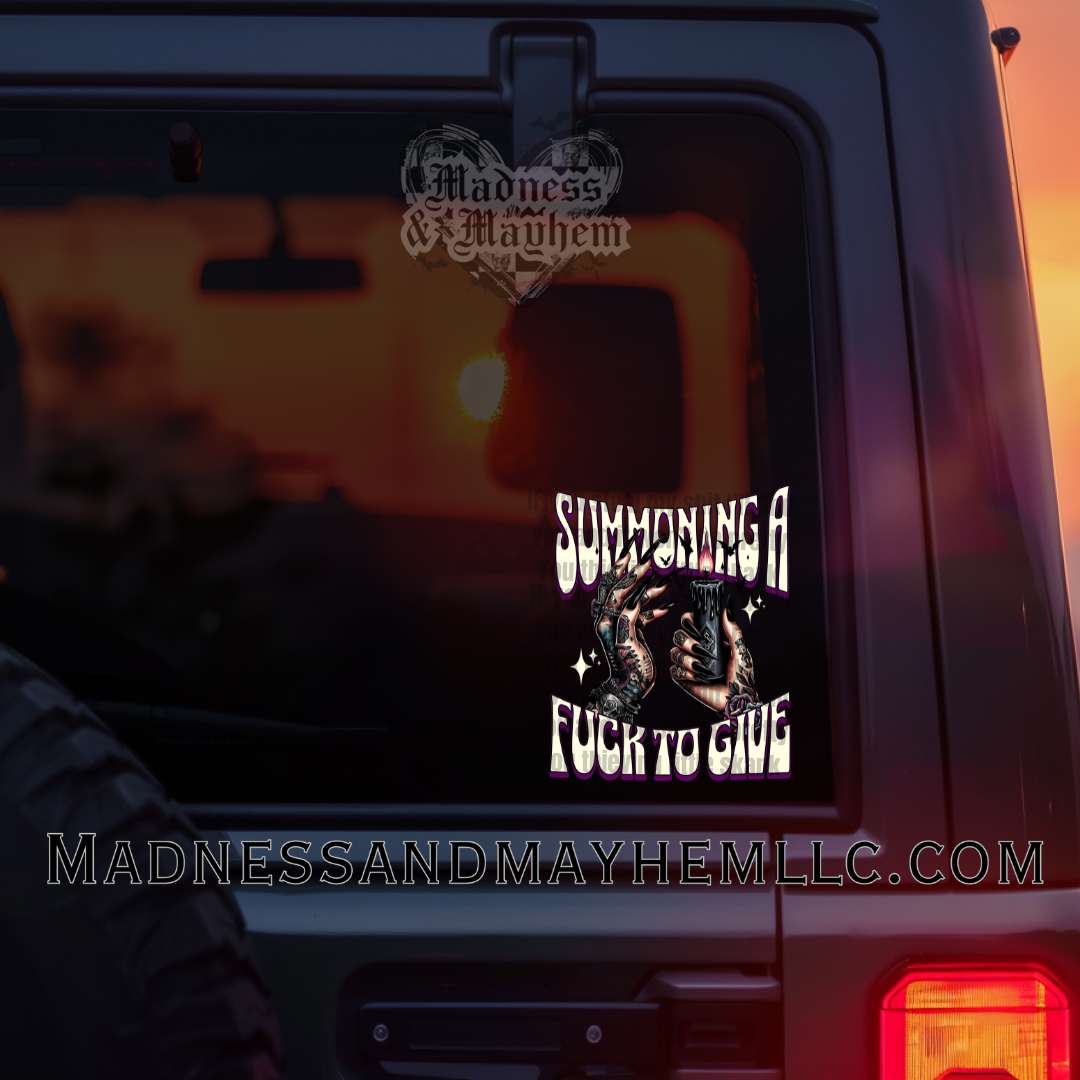 Summoning a fuck Decal