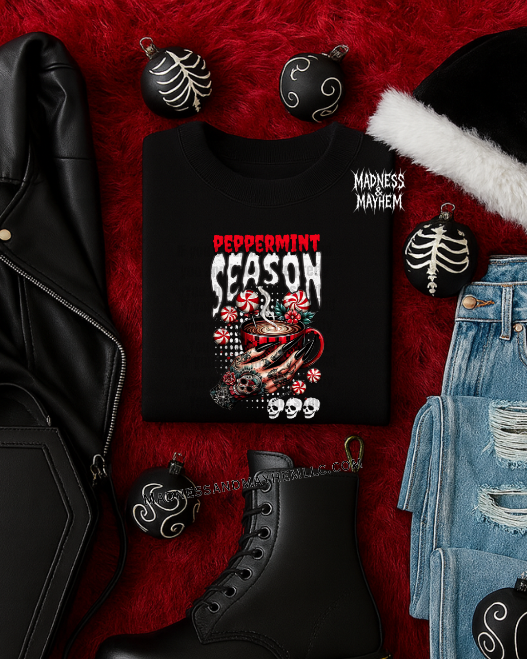 peppermint season tshirt