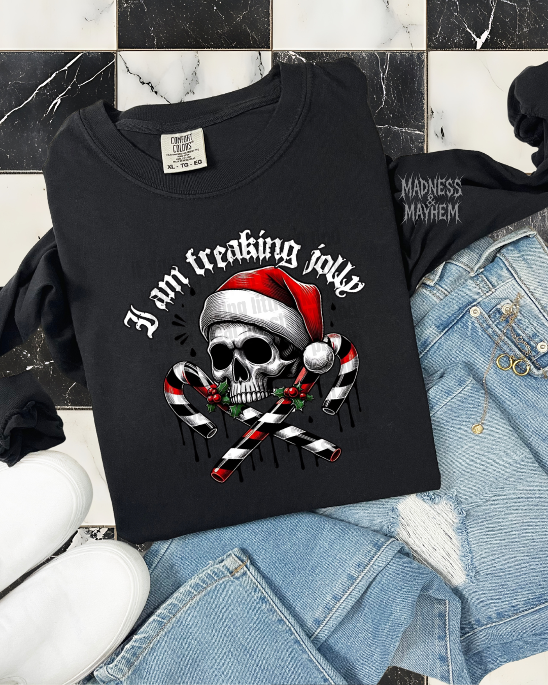 freaking jolly long sleeve tee