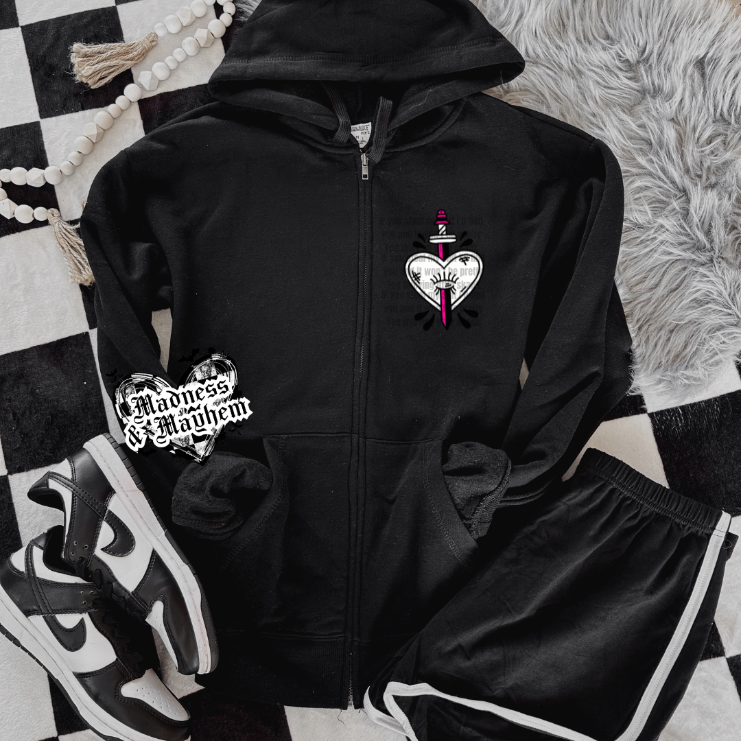 Roar Louder zip up hoodie