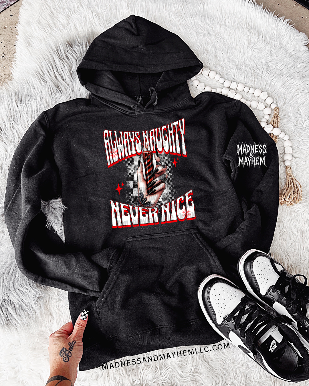 Always naughty hoodie