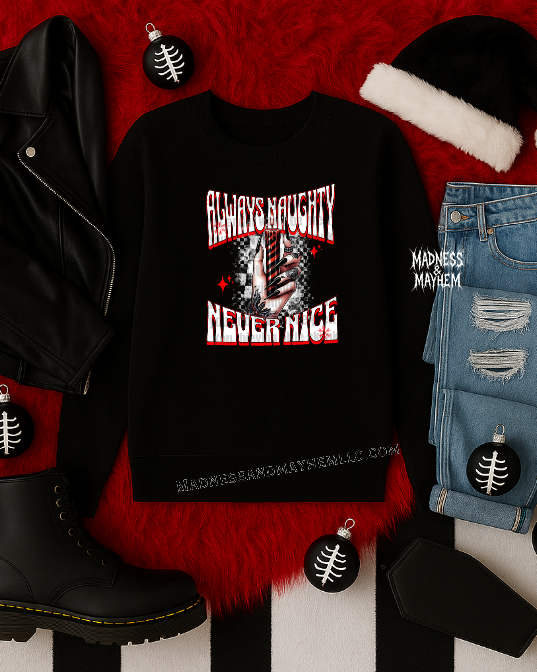 Always naughty sweatshirt