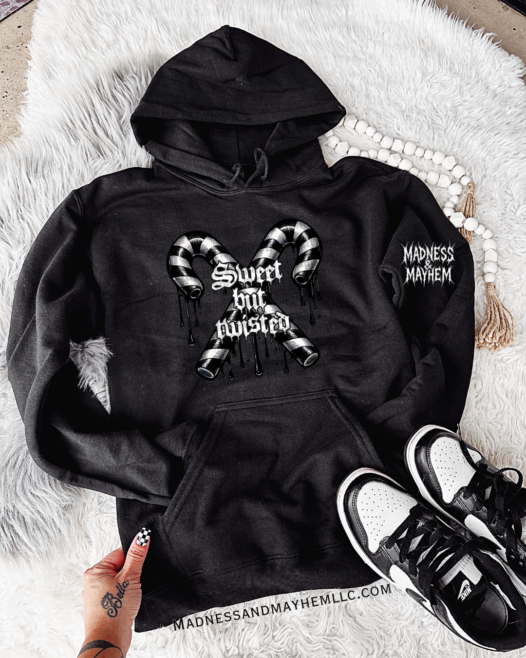 Sweet but twisted hoodie