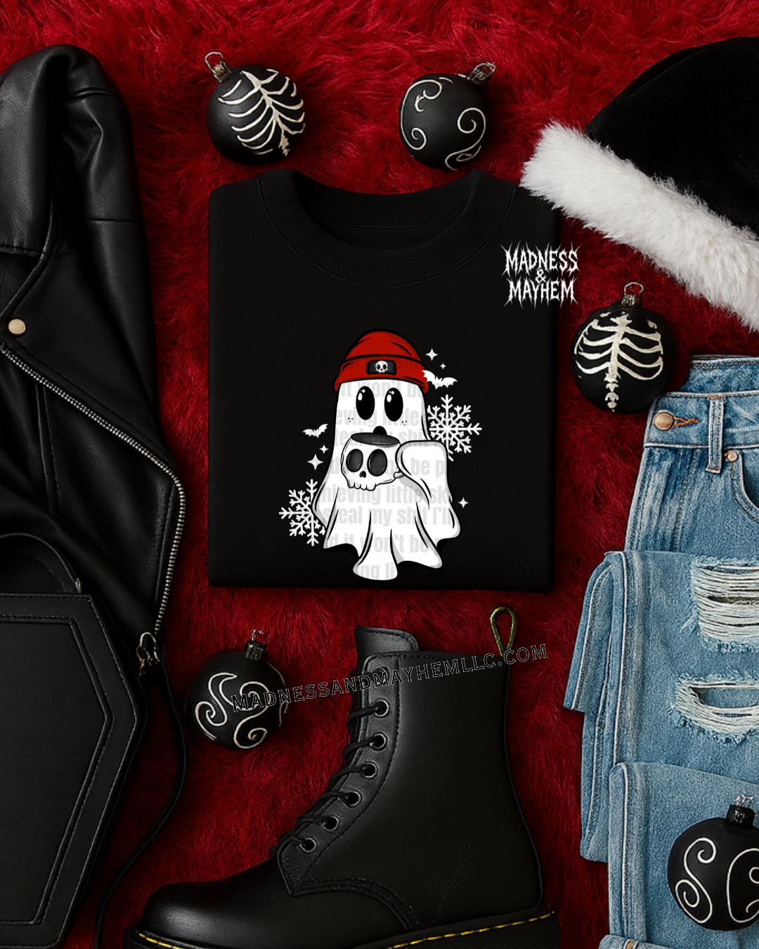 winter ghost tshirt