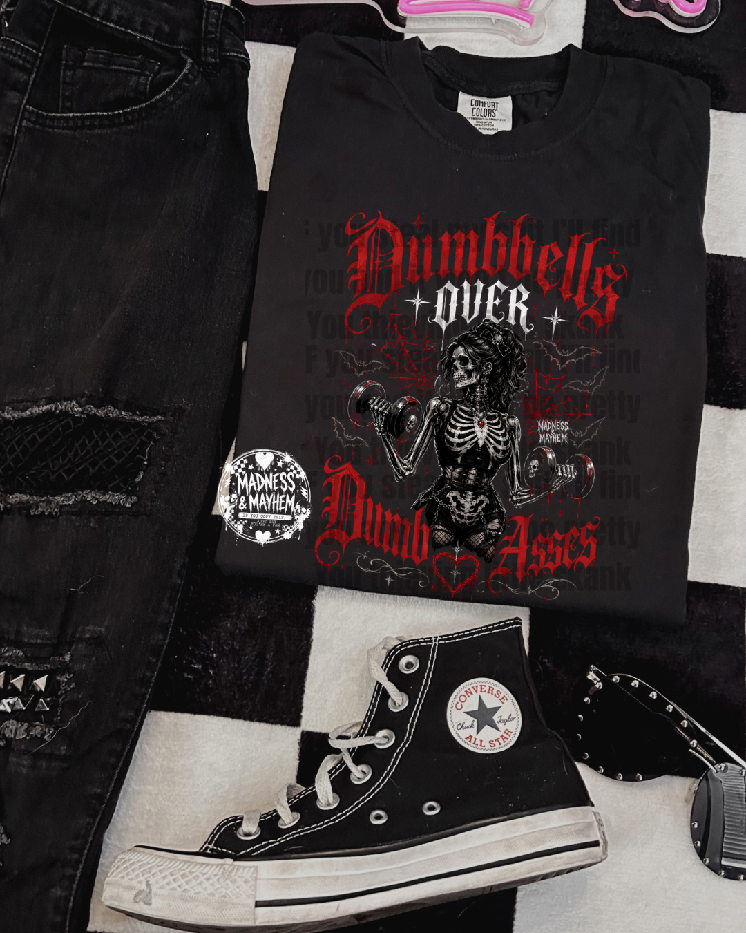 Dumbbells over dumb asses shirt