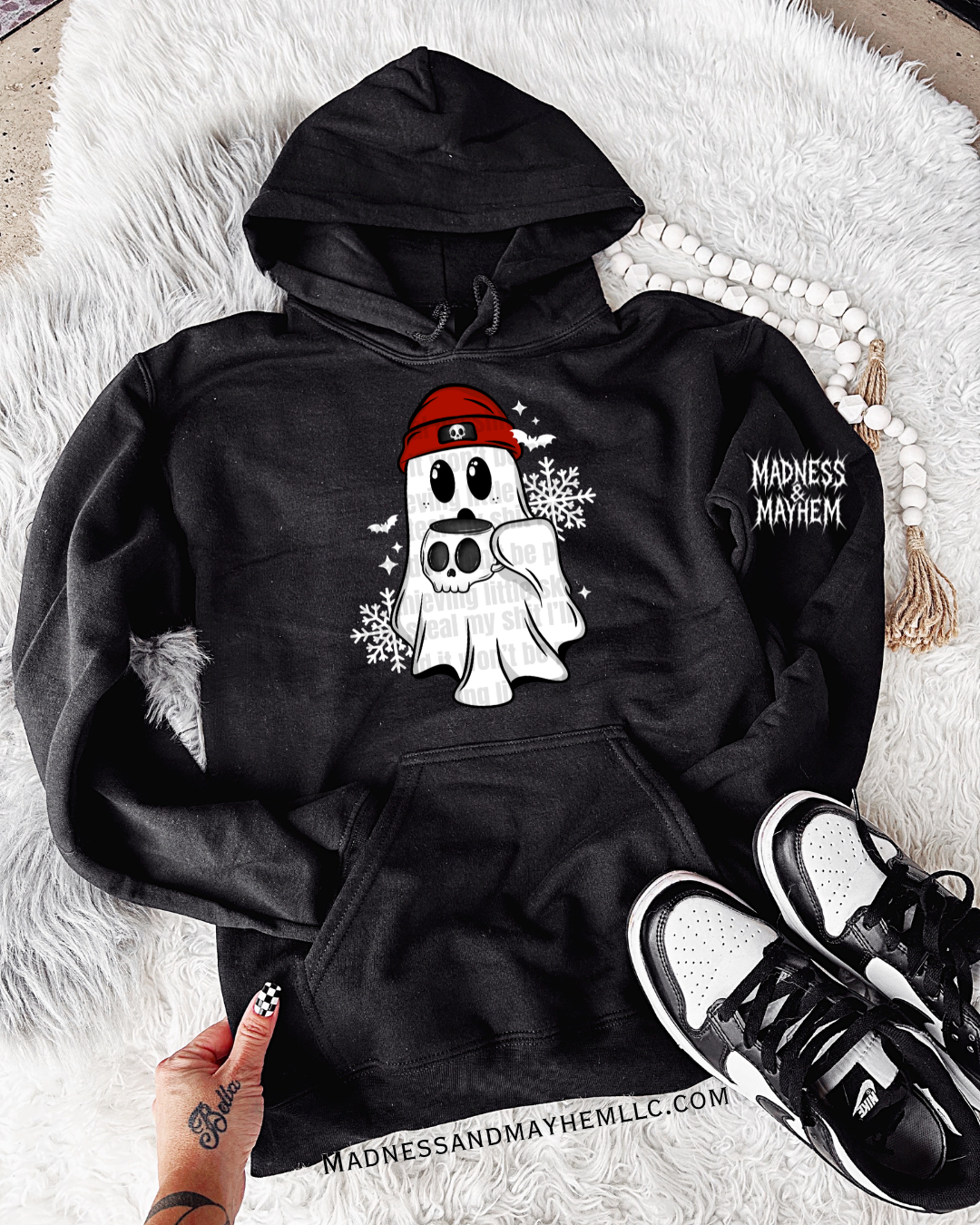 Winter ghost hoodie