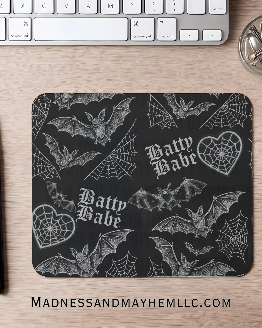Batty Babe Mouse Pad
