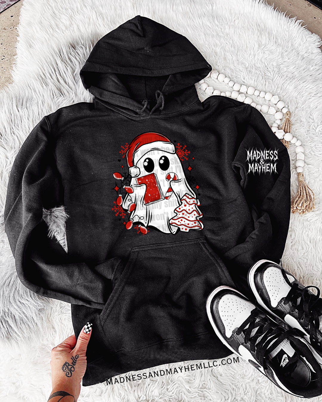 Book ghost hoodie