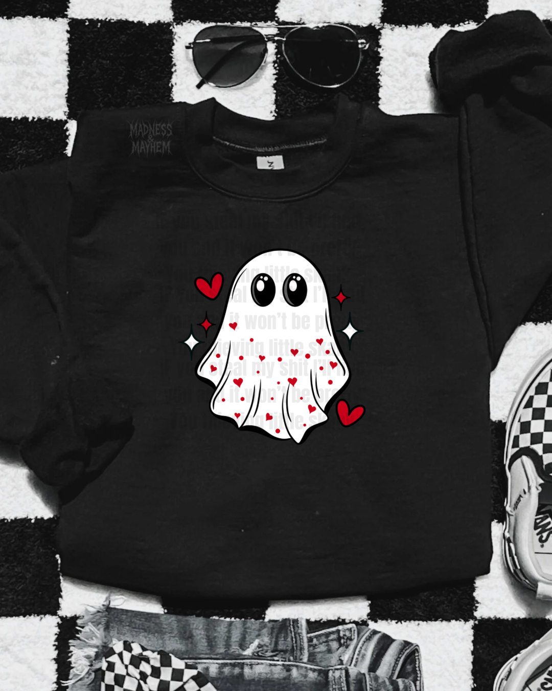 Sweetheart ghost sweatshirt