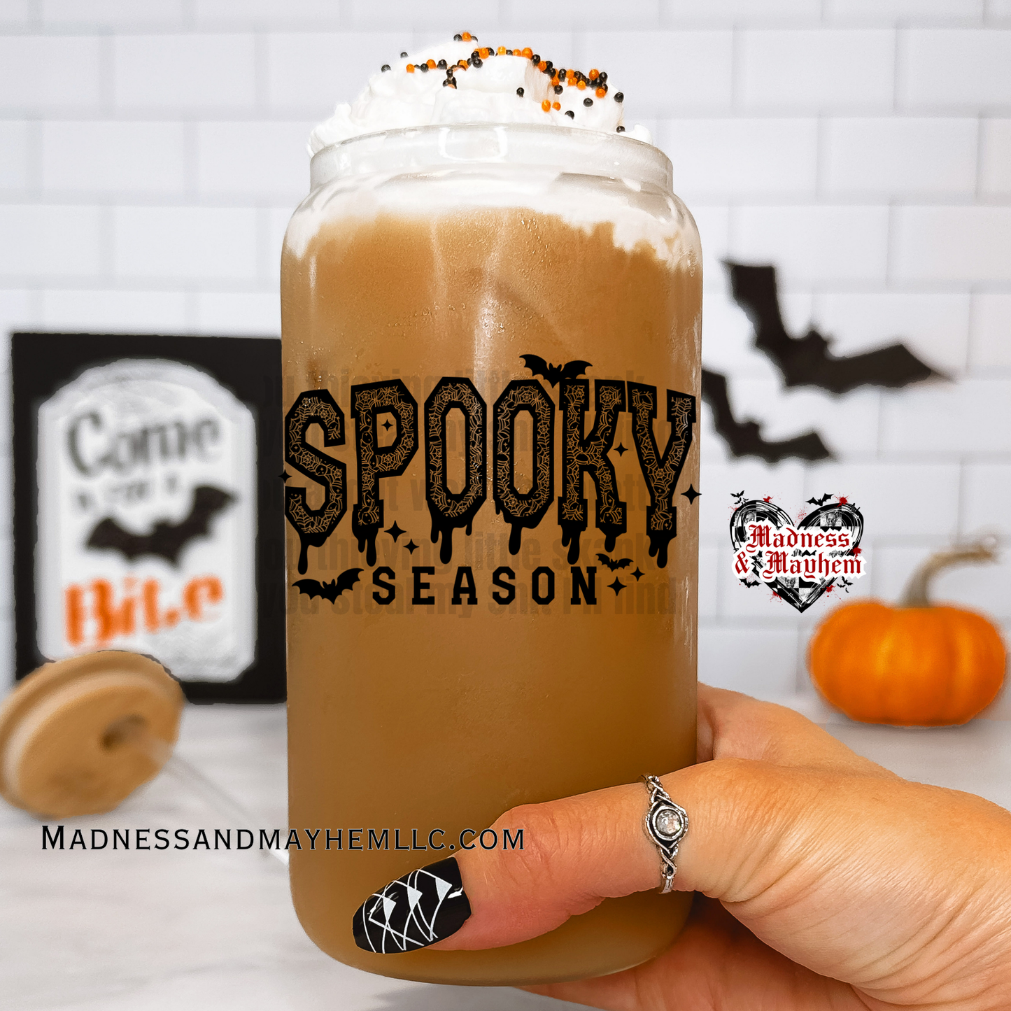 Spooky season Libbey Glass