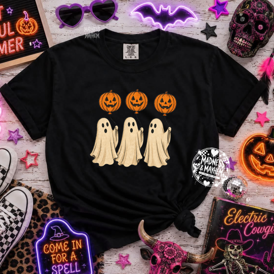 Ghost balloons shirt