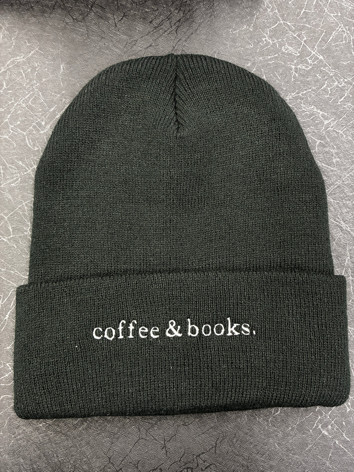 Coffee & books beanie READY TO SHIP