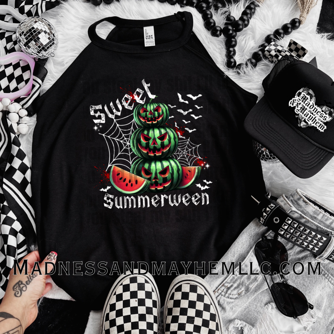 Sweet summerween rockstar tank