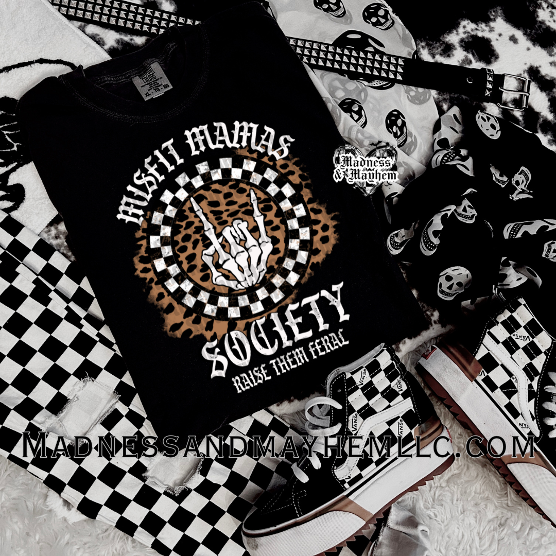 Leopard misfit Mama Shirt