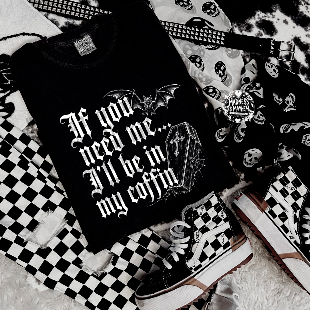 In my coffin tshirt