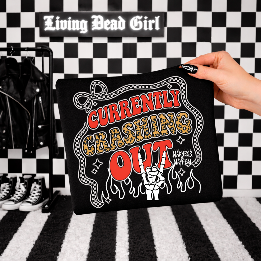 Currently crashing out tshirt
