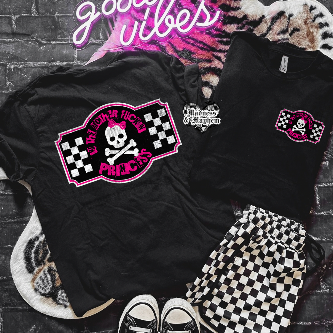 Princess FRONT/BACK Shirt (finished product)
