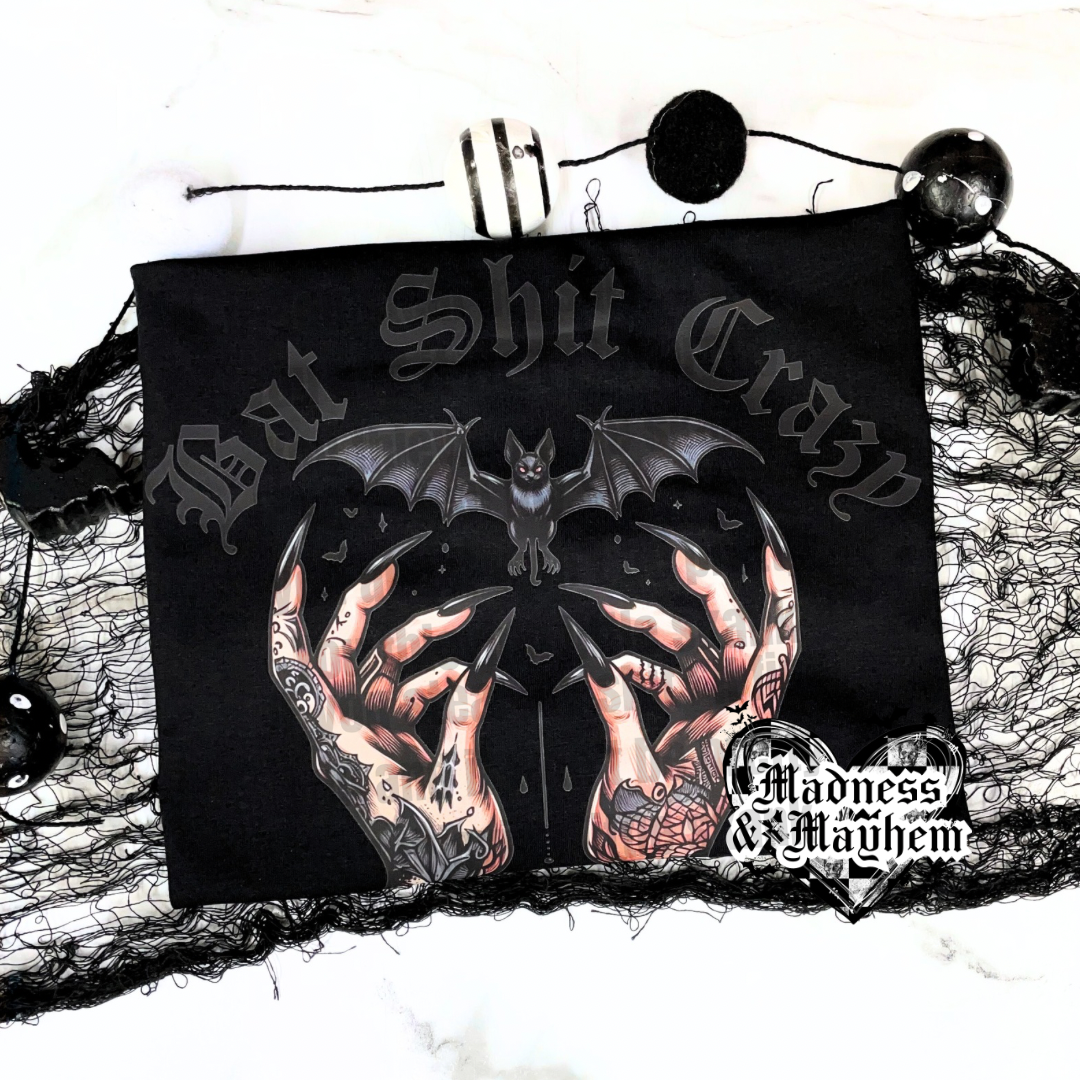 BLACK Bat shit crazy Shirt