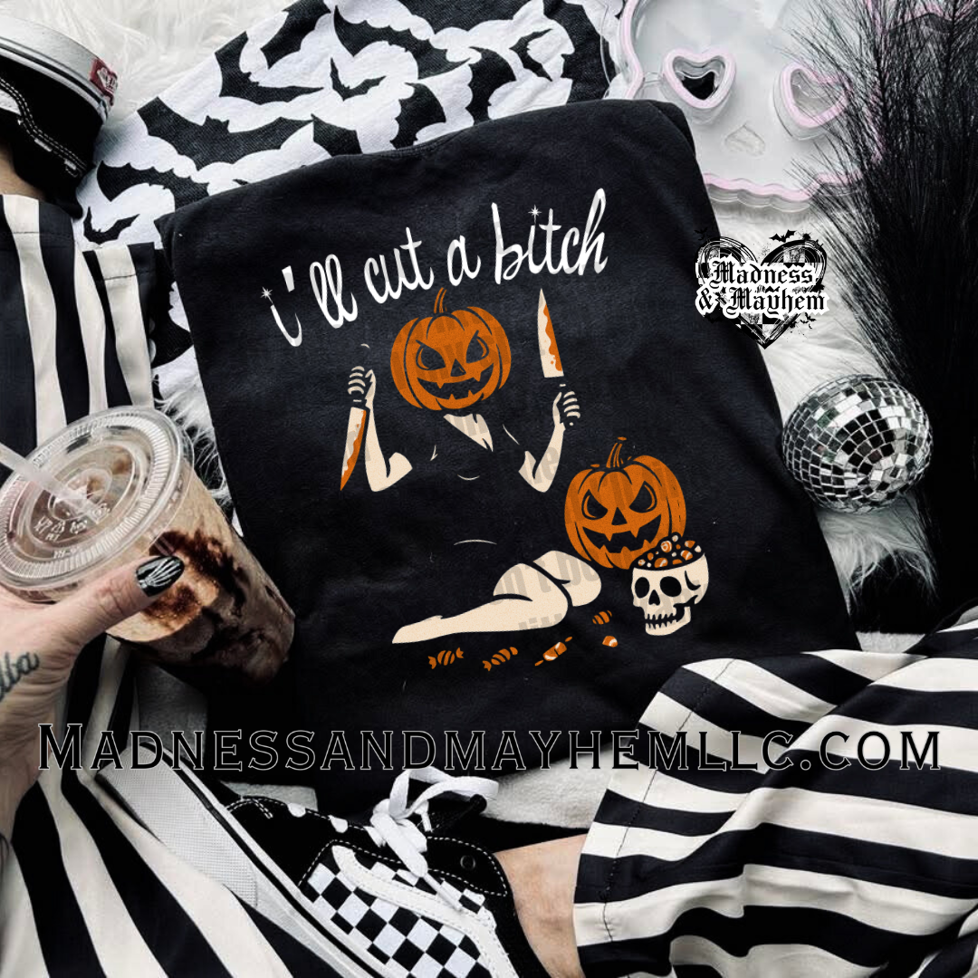 Cut a bitch Halloween Shirt