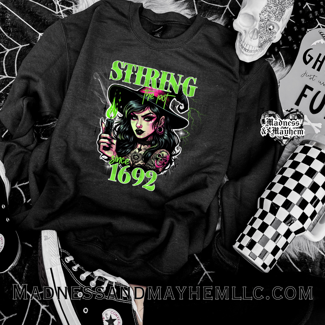 Stiring the pot EXCLUSIVE Halloween crew neck sweatshirt
