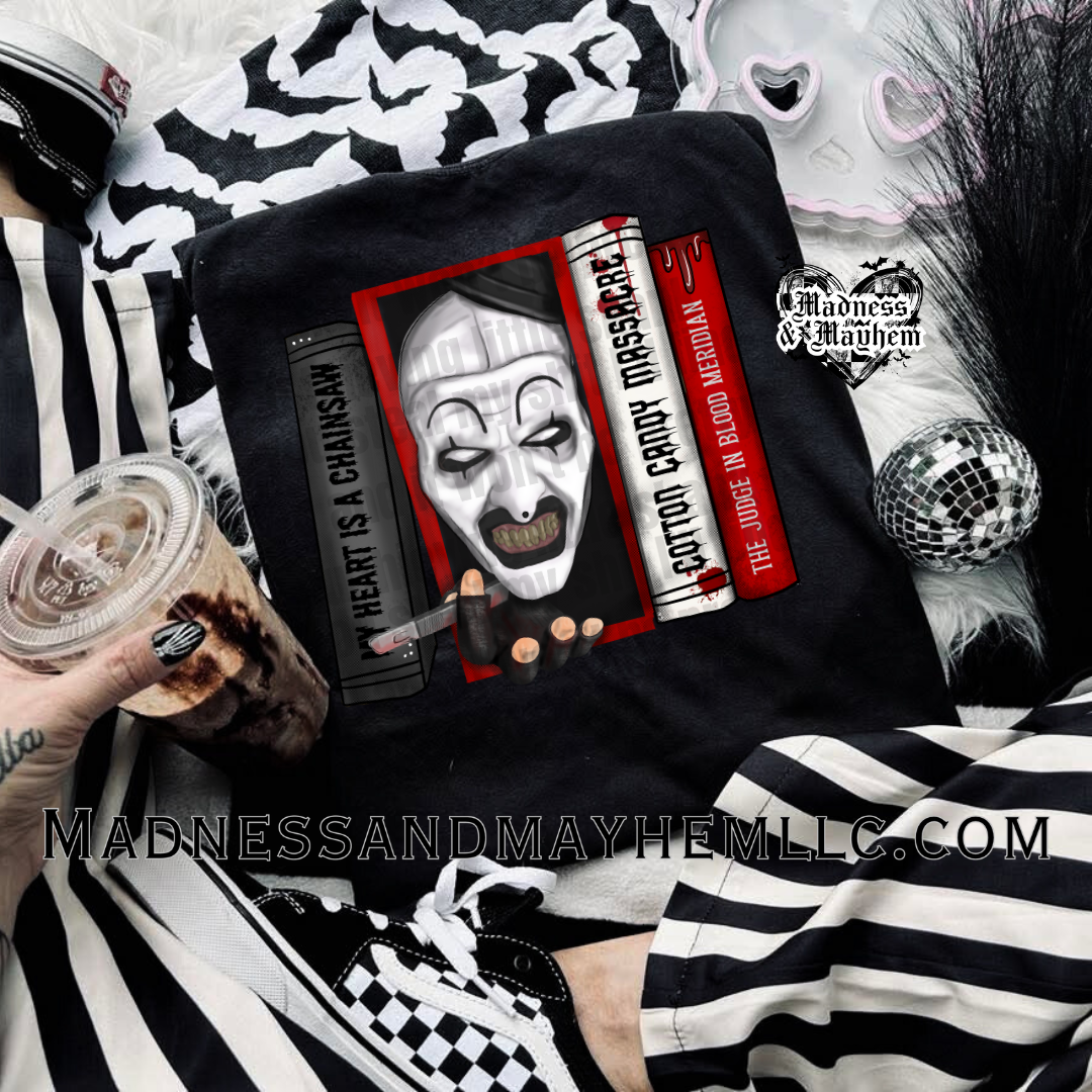 Art Books Halloween Shirt
