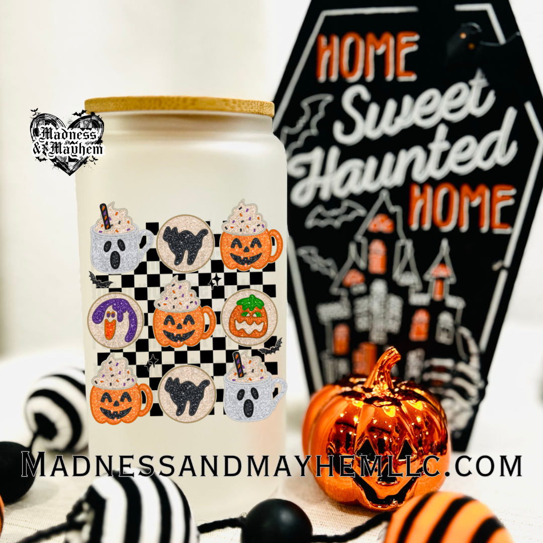 Sugar cookie Halloween Libbey Glass