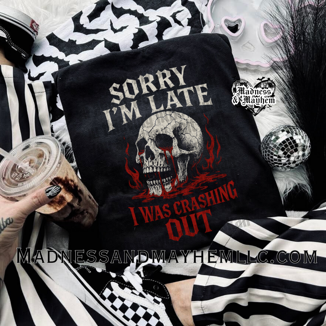 Crashing out shirt