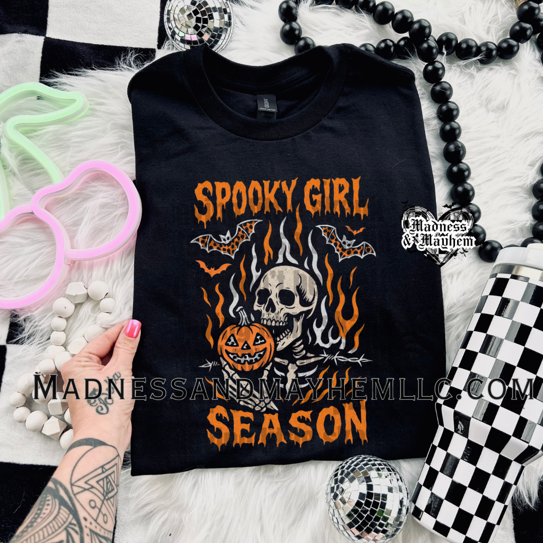 Spooky girl season Halloween Shirt