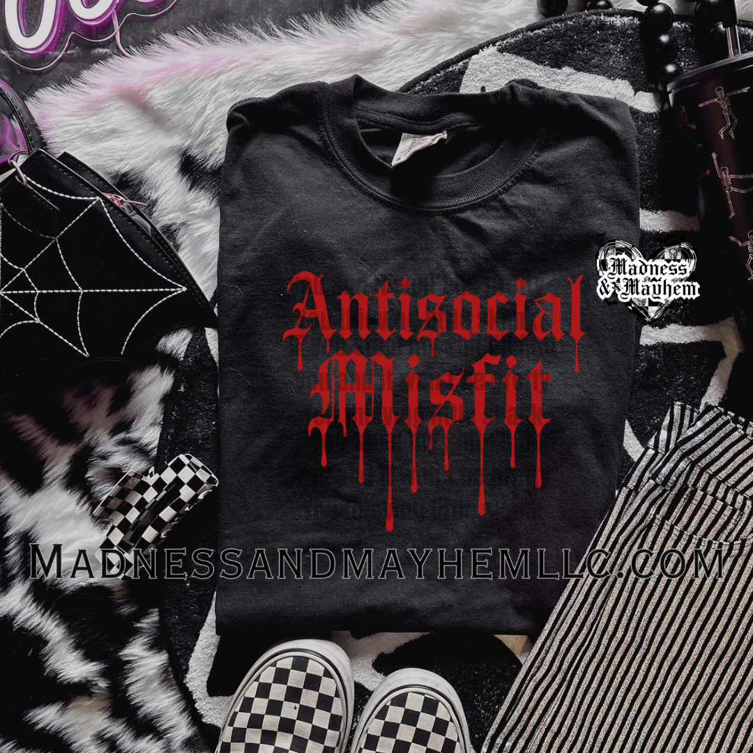 Antisocial misfit shirt