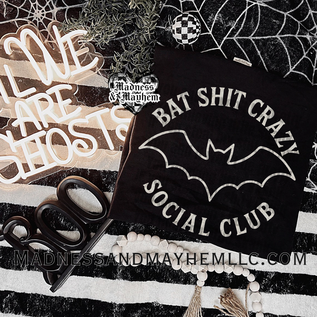 Bat shit crazy social club shirt