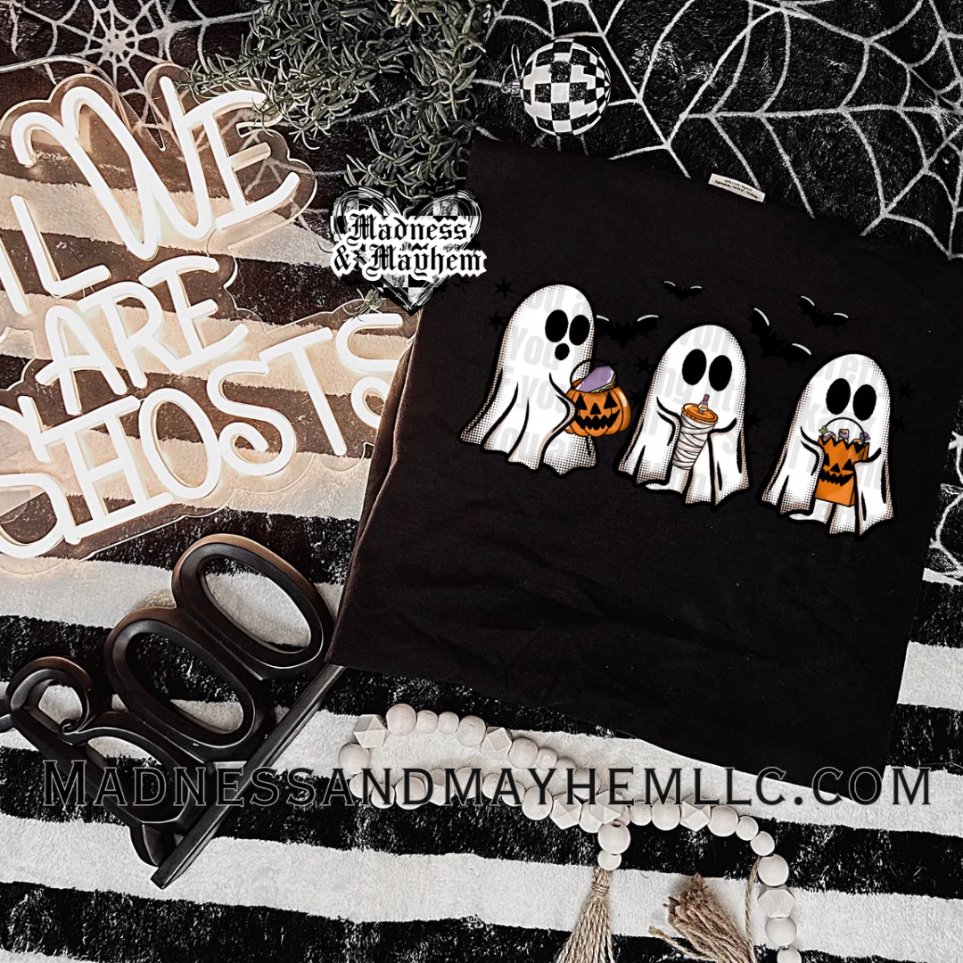 Ghost trio Halloween Shirt