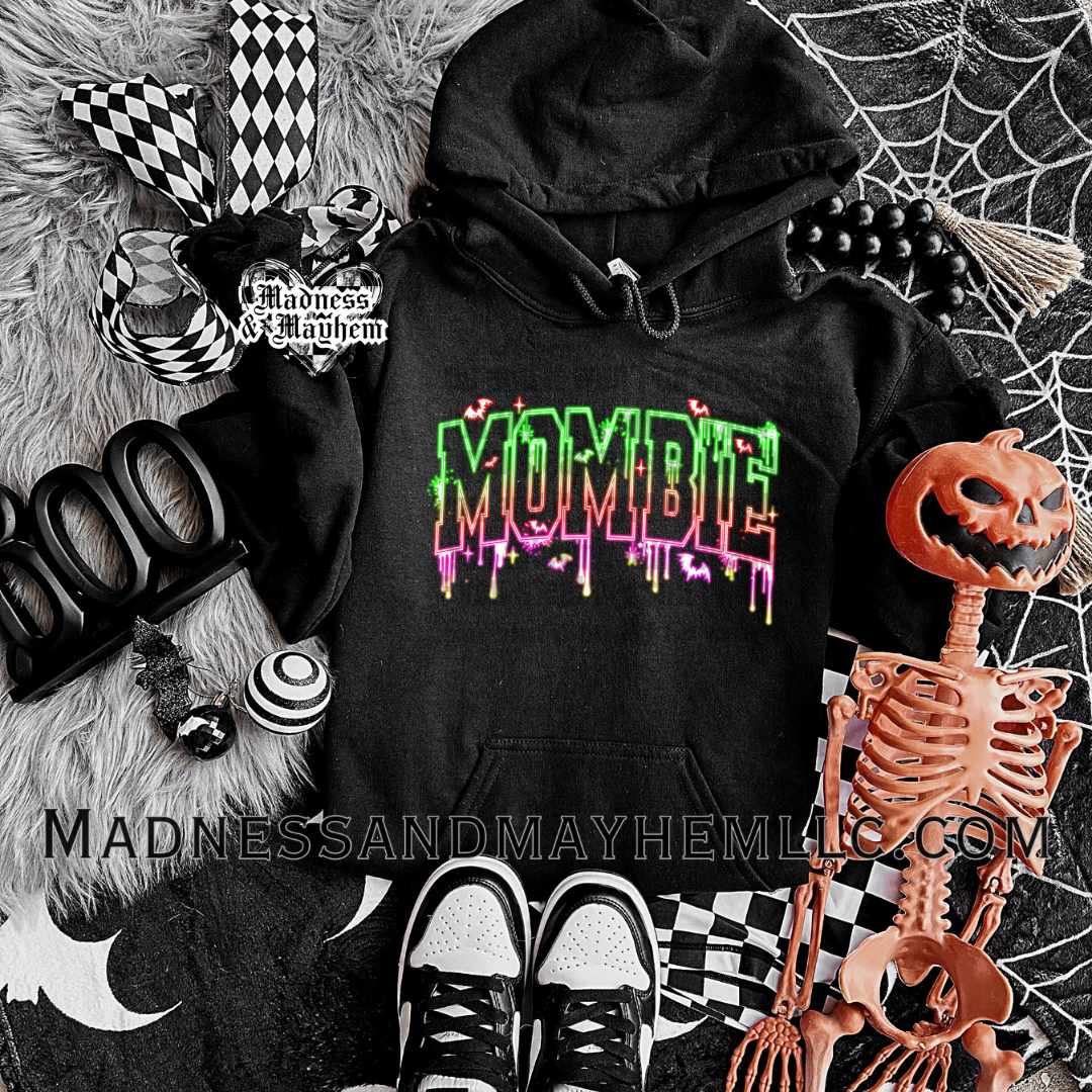 Mombie Halloween hoodie