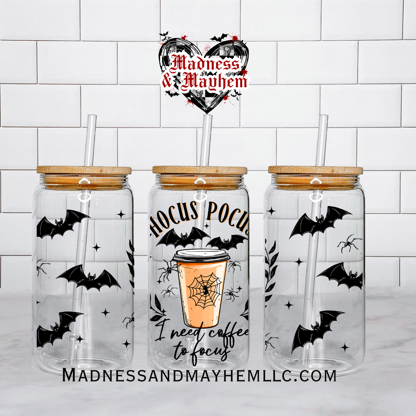 Hocus pocus coffee Libbey Glass