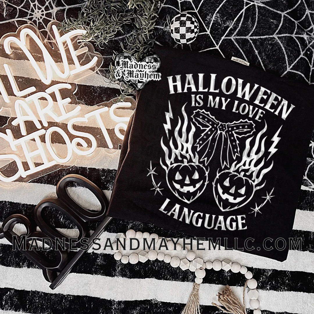 Halloween love language Shirt
