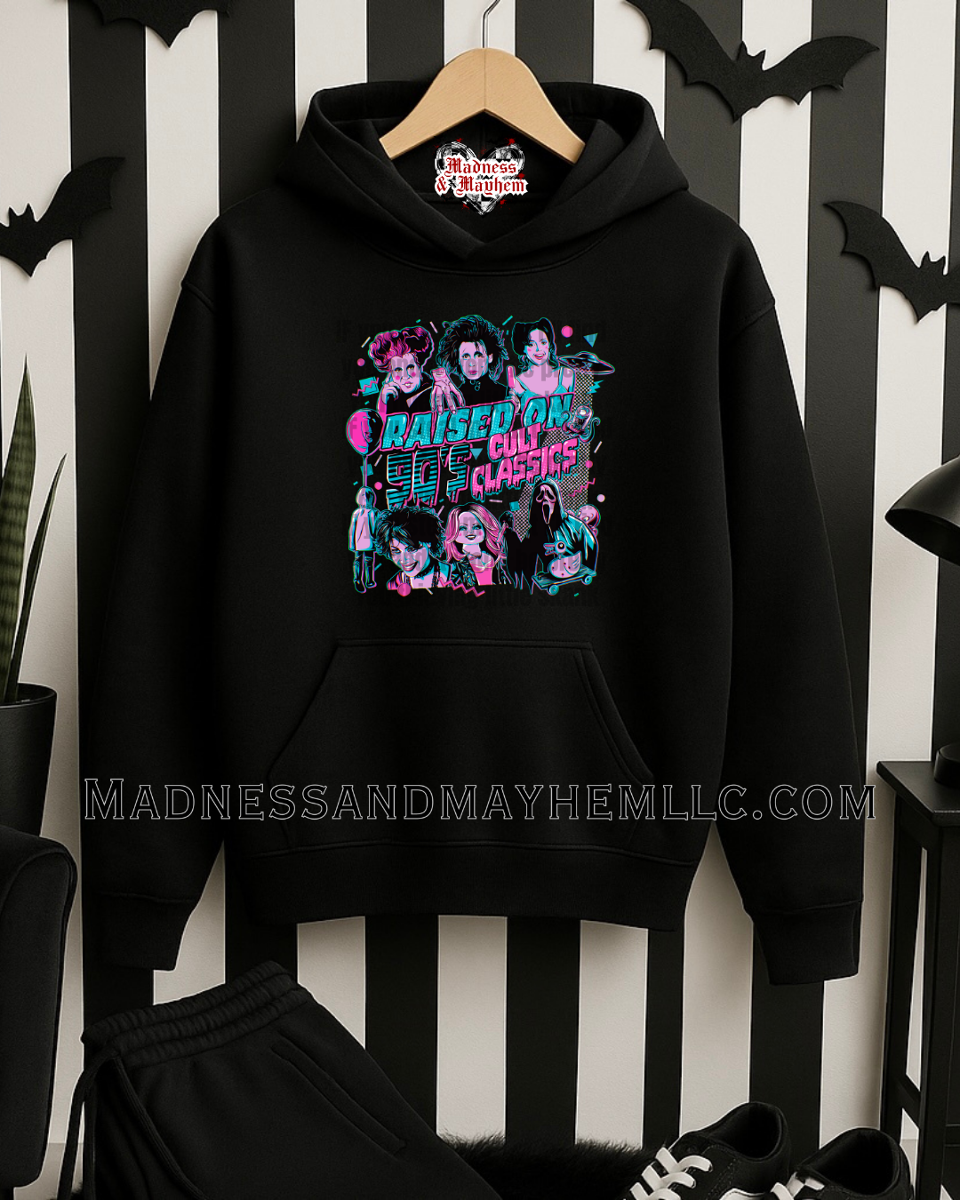 90s cult classics Halloween hoodie