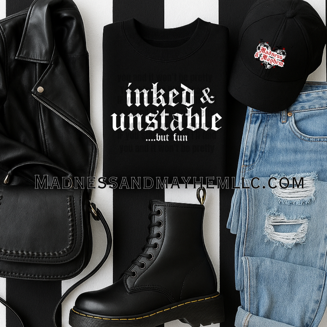 Inked & unstable shirt
