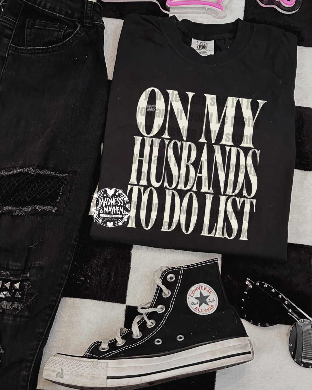 On my husbands to do list shirt