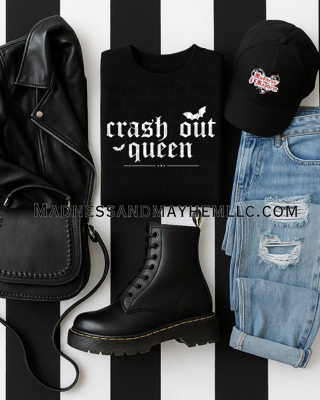 Crash out queen shirt