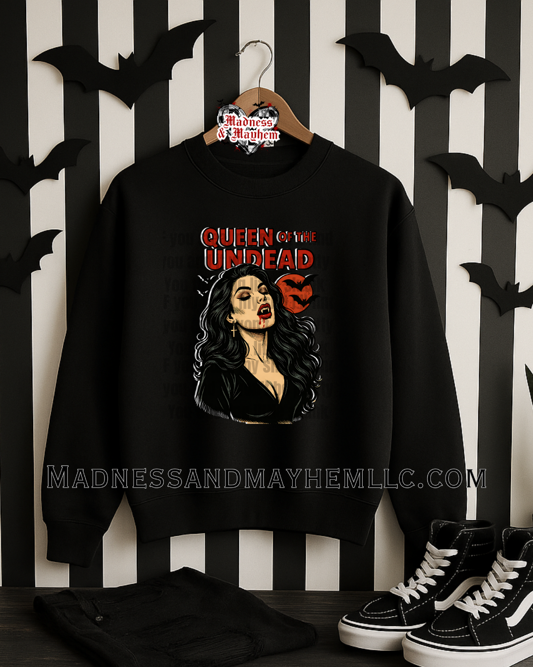 Queen of the undead Sweatshirt