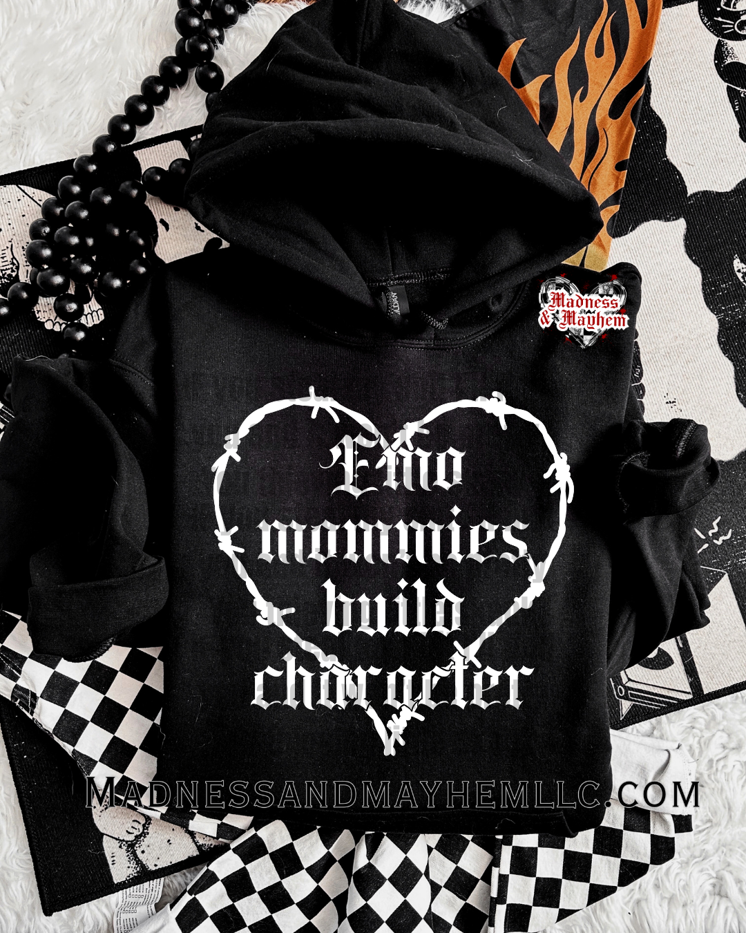 Emo mommies hoodie