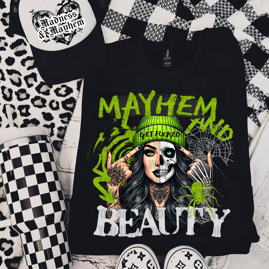 Mayhem & beauty Shirt (finished product)