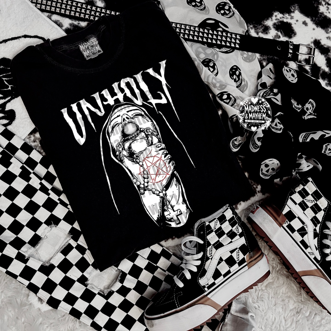 Unholy nun tshirt