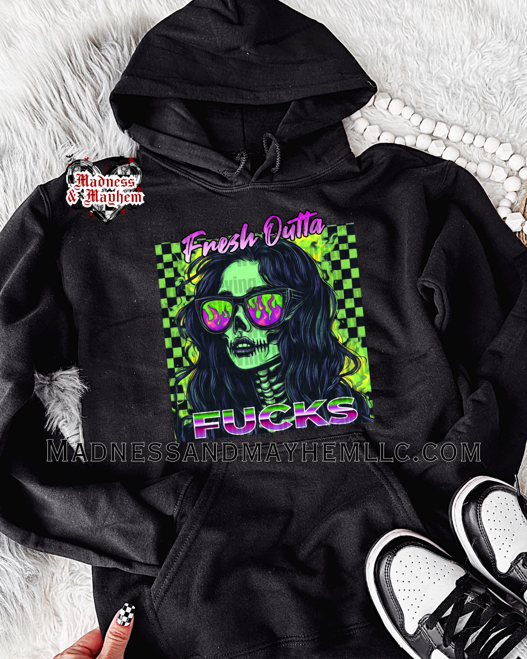 Outta fucks hoodie