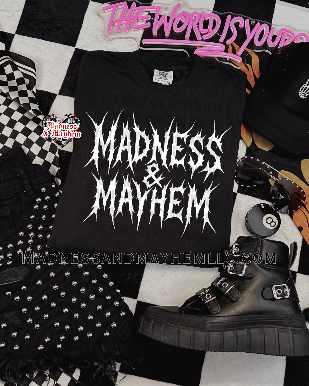 Madness & Mayhem metal Shirt