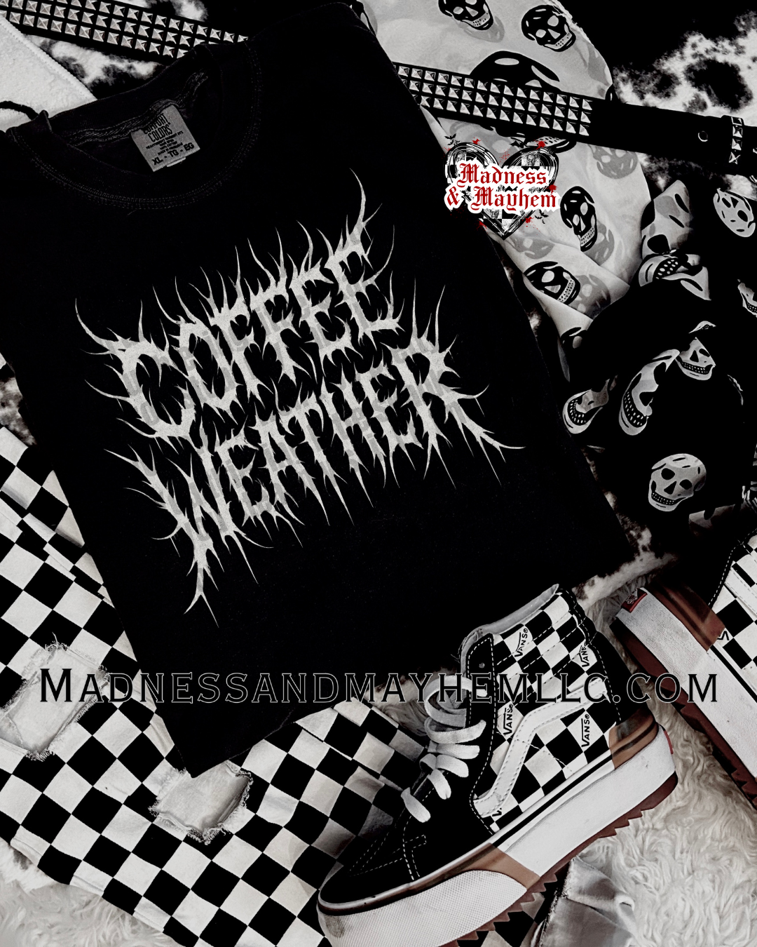 Coffee weather metal shirt