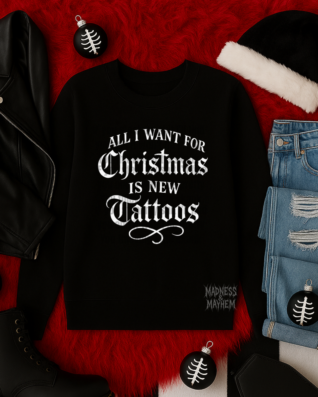 All I want for Christmas sweatshirt