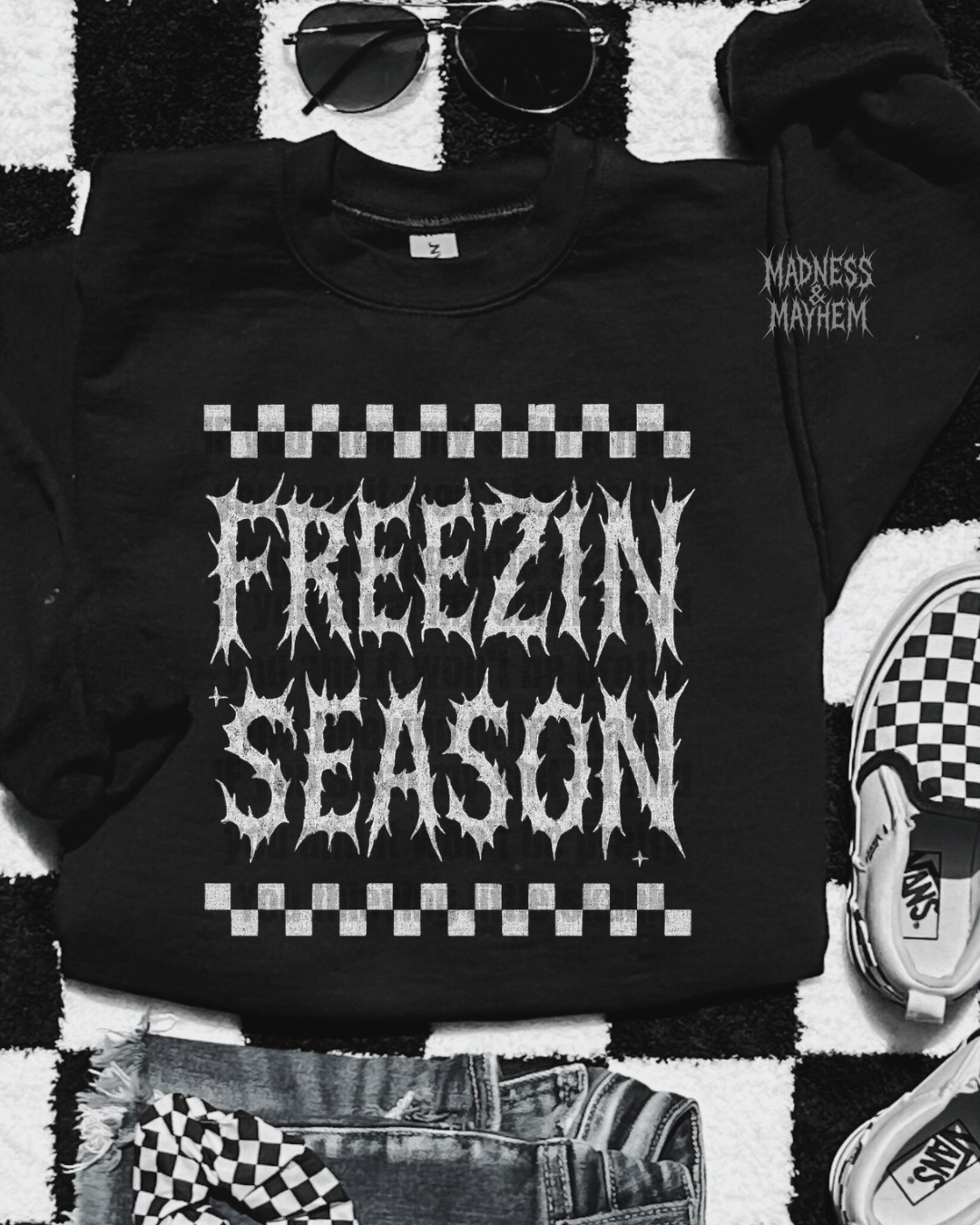 Freezin season sweatshirt