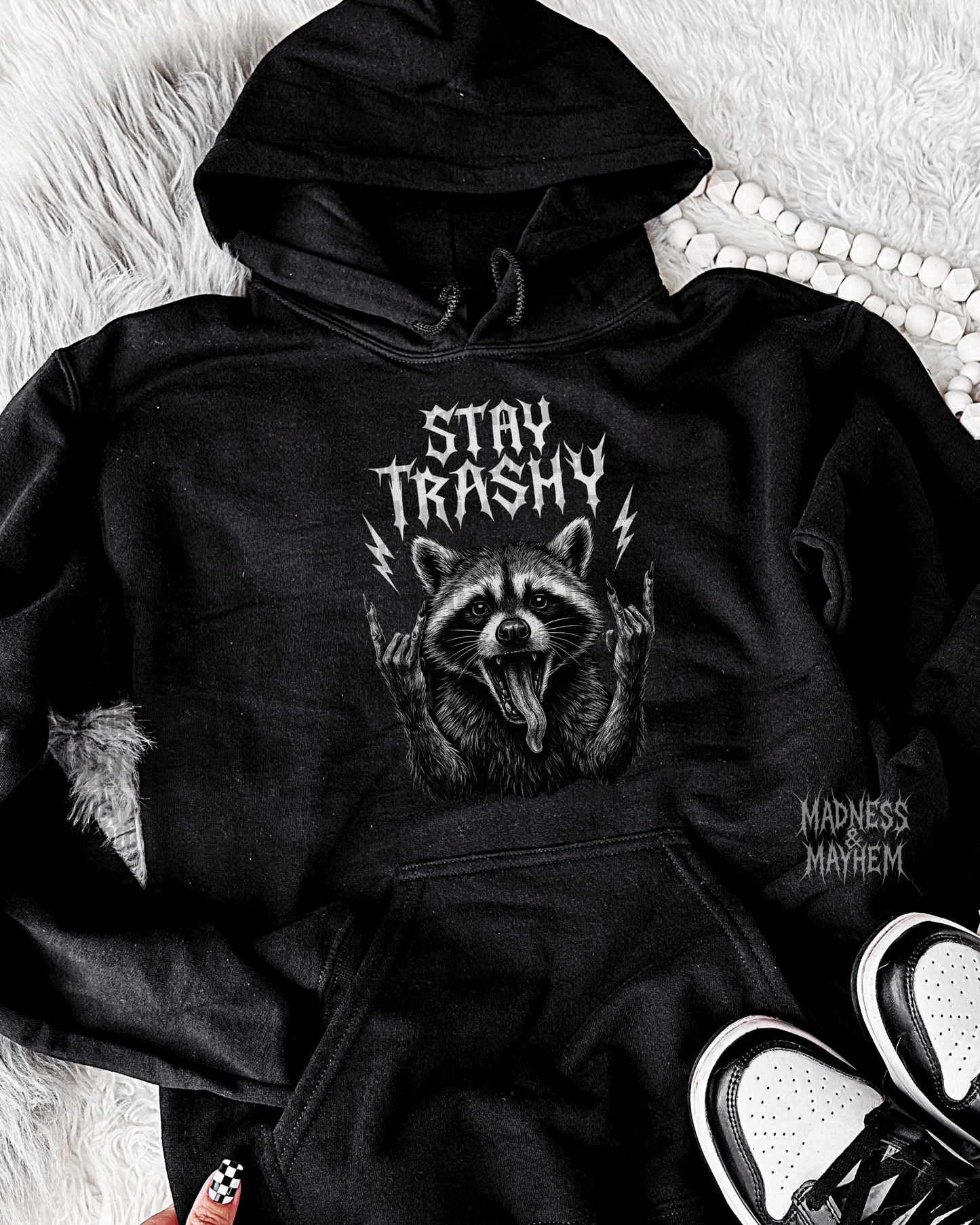 Stay trashy hoodie