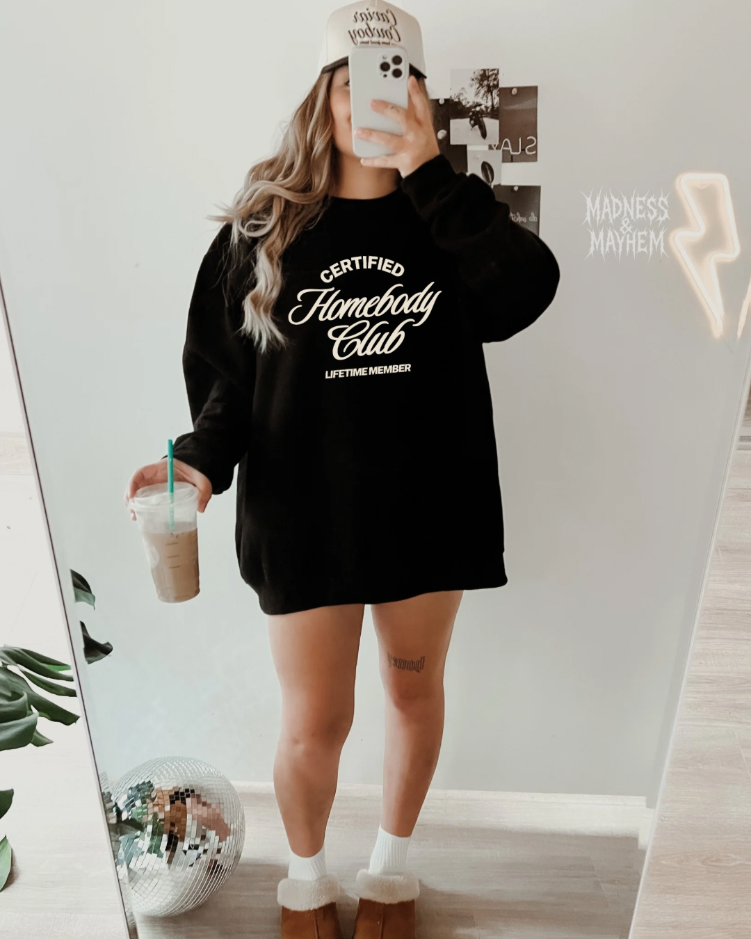 Homebody club sweatshirt